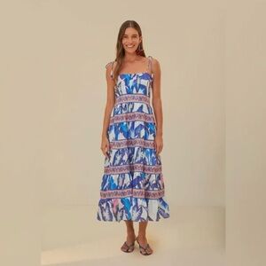 FARM RIO MIDI DRESS
